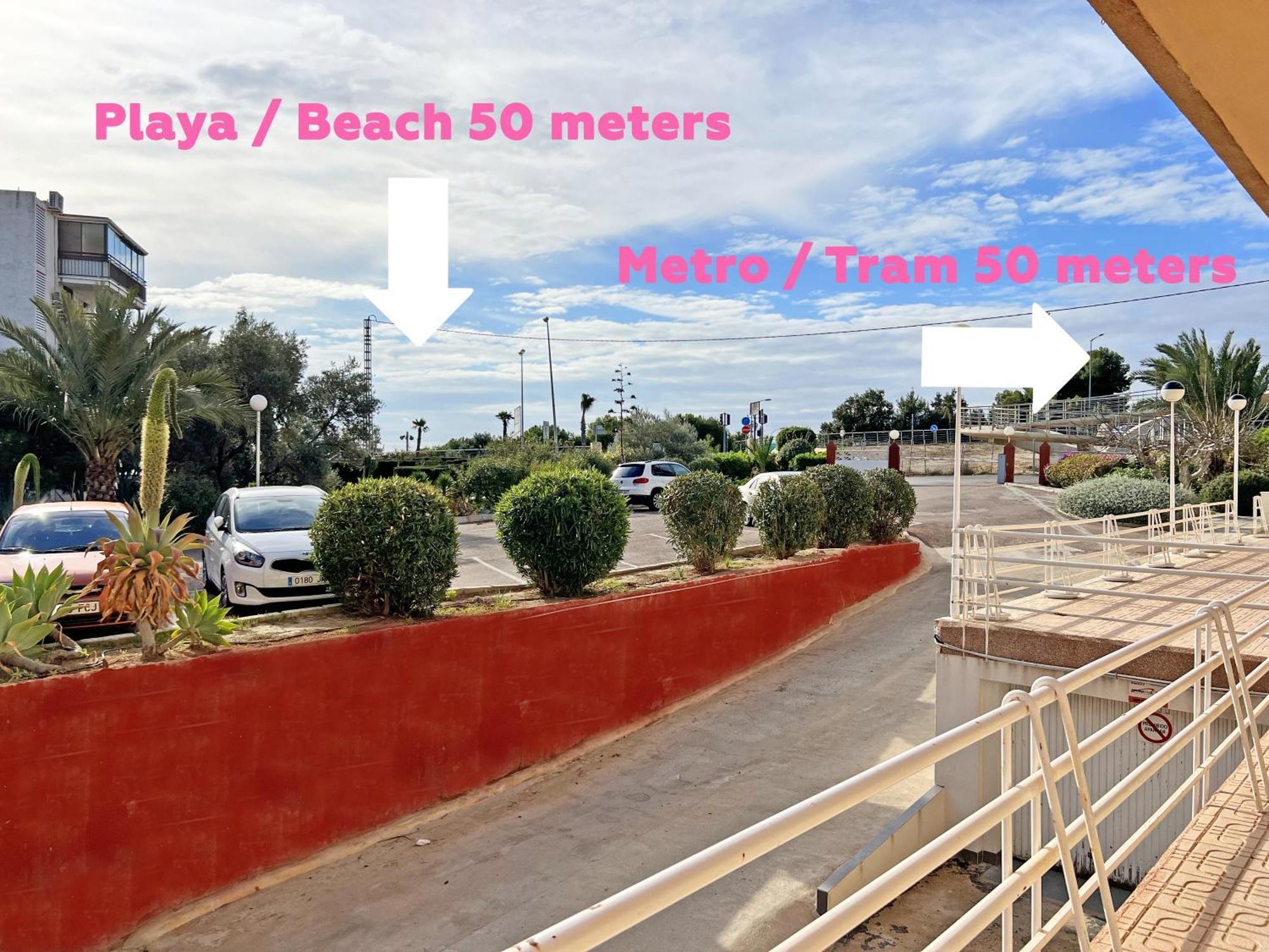 Apartamento A 100 Metros De La Playa. Parking Gratuito Privado Alicante Exterior foto